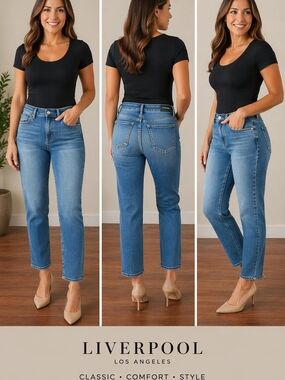 Liverpool Women's Th4le Girlfriend  Light Blue Wash💙